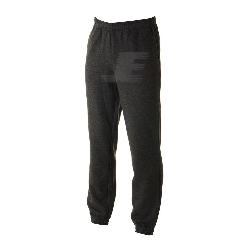 Charcoal Grey Fleece Joggers With Elasticated Ankles