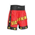 Red Color Kick Boxing Shorts