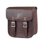 Brown Leather Motorcycle Sissy Bar Bag