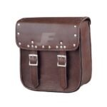 Brown Leather Motorcycle Sissy Bar Bag