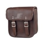 Brown Leather Motorcycle Sissy Bar Bag