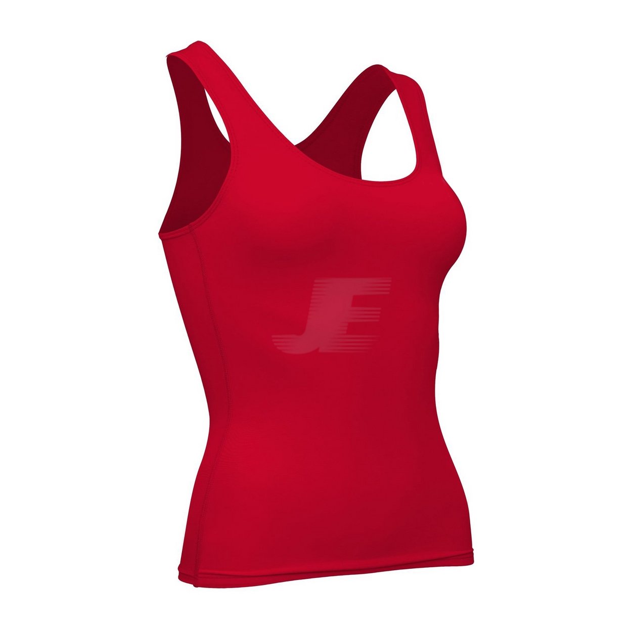 Women Red Gym Tank Top Yoga Workout Wear