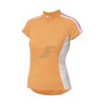 Women Tri Color Half Zip Raglan Sleeve Cycling Jersey