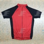 Mens Black & Blue Raglan Sleeve Full Zip Cycling Jersey