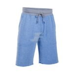 Mens Deep Pockets Grey Fleece Shorts