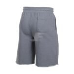 Mens Deep Pockets Grey Fleece Shorts