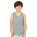 Kids Cheap Price Grey Cotton Tank Top