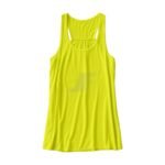 Women Yoga Wear Yellow Hi Vis Racerback Tank Top