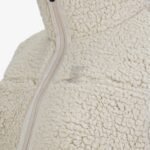 Women Full Zip Sleeveless Sherpa Fleece Vest