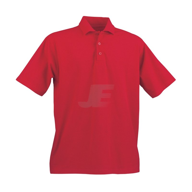 Red Short Sleeve Kids Polo Shirt