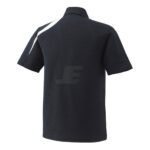 Mens Half Sleeve Black Sports Polo Shirt