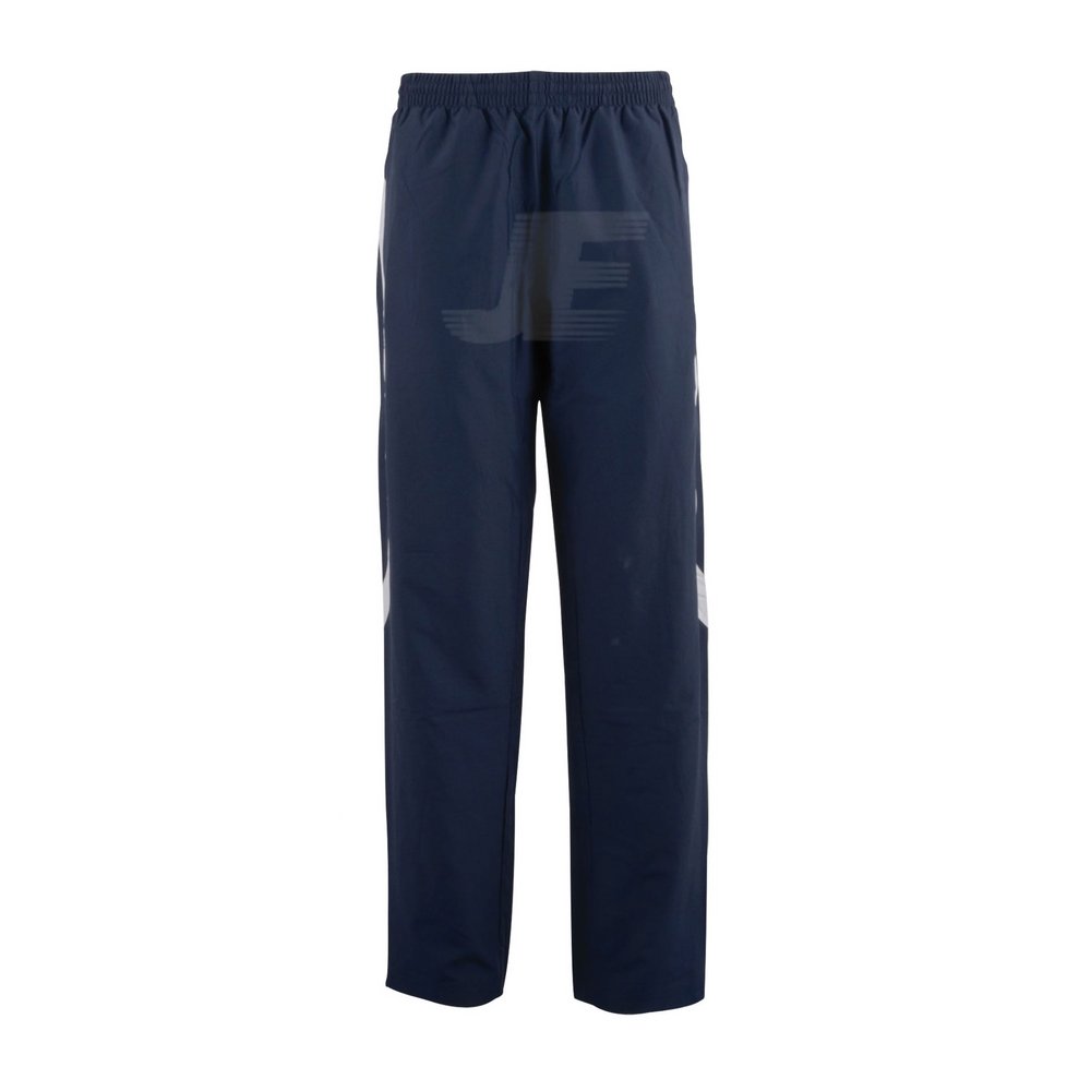 Navy & White 100% Polyester Micro Fabric Jogging Trousers