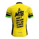 Mens Short Sleeve Custom Sublimation Printed Cycling Jersey