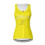 Women Customized Sublimation Printed Sleeveless Cycling Jersey