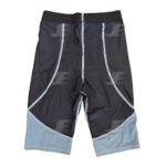 Mens Base Layers Grey Panel Gym Workout Compression Shorts