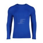 Mens Royal Blue Long Sleeve Compression T-Shirt