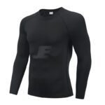 Mens Yellow Base Layers Compression Shirt