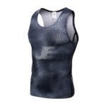 Gym Workout 3D Sublimation Printed Compression Tank Top