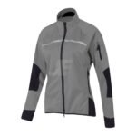 Reflective Stripe Women Zip Up Cycling Jacket With Pockets