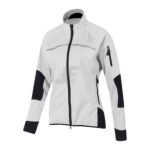 Reflective Stripe Women Zip Up Cycling Jacket With Pockets