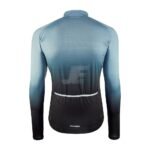 Mens Custom Sublimation Printed Long Sleeve Cycling Jersey