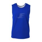 Double Face Mesh Fabric Sleeveless Reversible Basketball Jersey