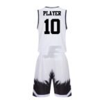 Customized Sublimation Printed Round Neck Basketball Uniform