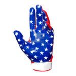 Football Receiver Gloves High Grip USA FLAG Printing